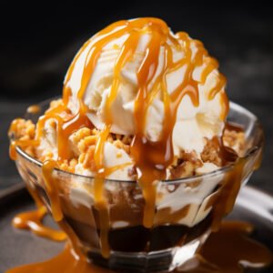 Crunchy butterscotch bits