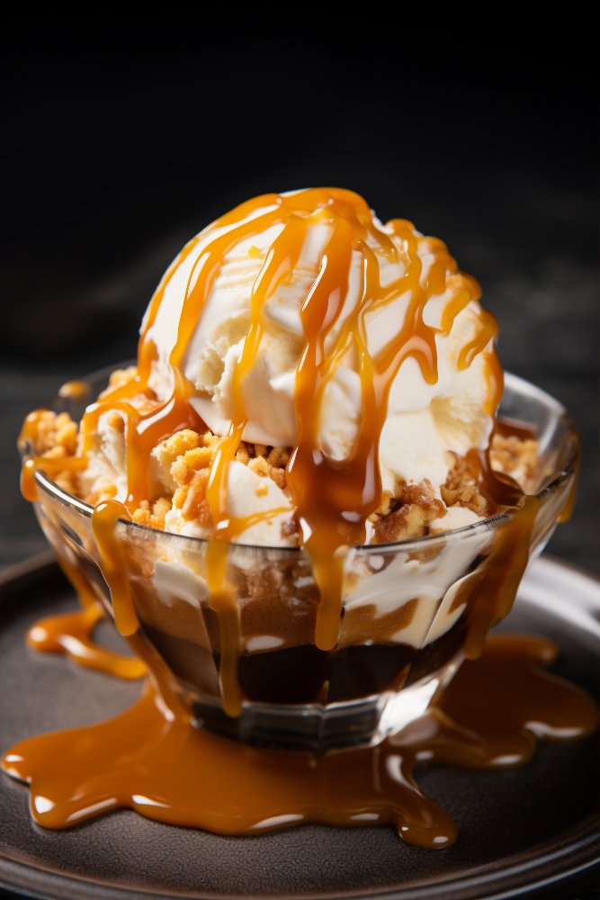 Crunchy butterscotch bits